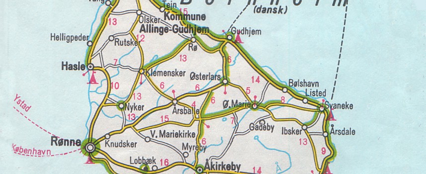 Bornholm sunket i havet under Folkemødet