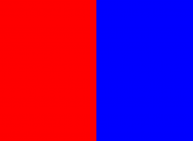 Ingen kan se det: Er billede af Dansk Folkeparti rødt eller blåt?