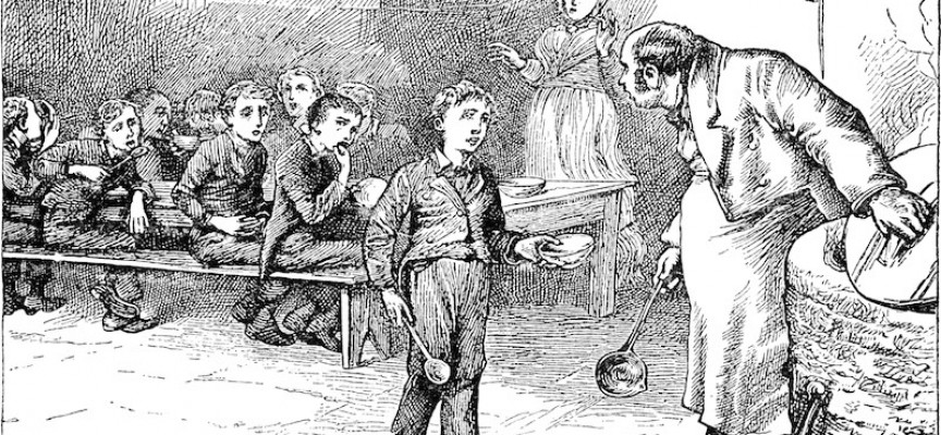 Britisk premierminister dropper socialhjælp: Dickens’ romaner er jo bare fiktion (fra arkivet, 1859)