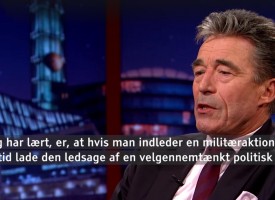 Irakere jubler over at have gjort Anders Fogh klogere