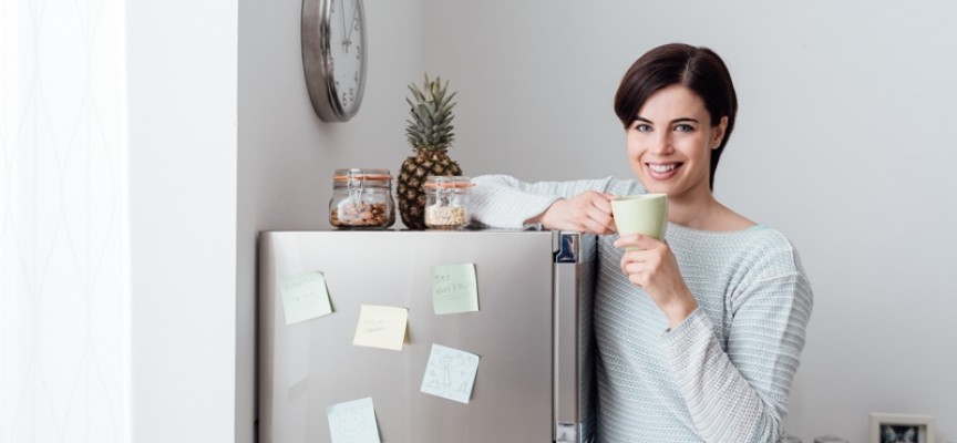 Kvinde løste problem med utæt køleskab ved at sænke topskatten